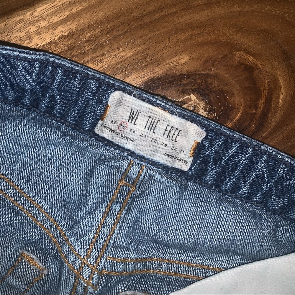 Free People Jean Skirt - Picture 2 of 3